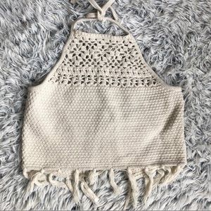 Macrame Crochet Crop Top